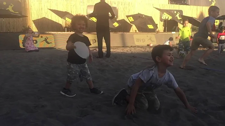 Sand Play Slow Motion