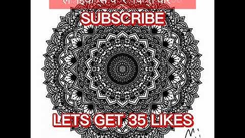 calming timelapse with relaxing music | mandala doodle art dot art | speed drawing #shorts #short