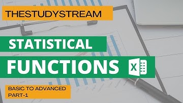 Statistical functions Examples II Five statistical functions II Statistical functions examples
