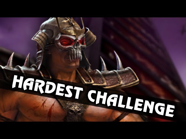 The HARDEST Challenge in Mortal Kombat (2011) class=