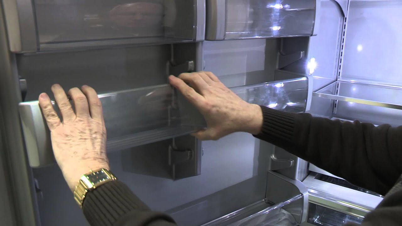 How To Adjust Your Refrigerator Door Bins Youtube