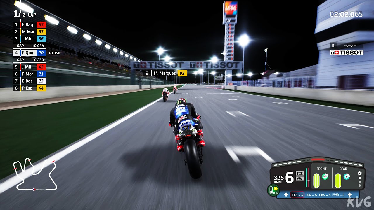 MotoGP 22 - Fabio Quartararo - Gameplay (PC UHD) 4K60FPS