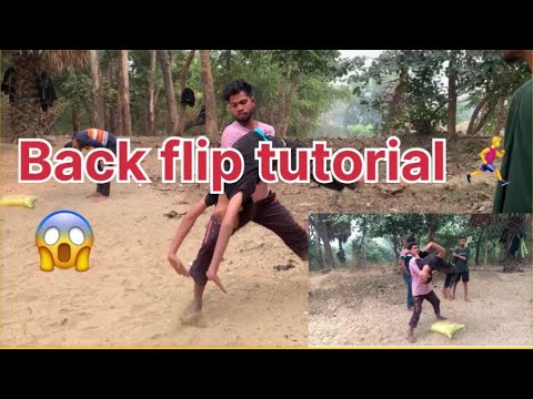 Learn How to do backflip tutorial in 5 minutes…@vinayflippericon5280 ...