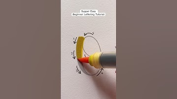 How Easily You Can Learn to Lettering “O-o” #shorts #nhuandaocalligraphy #handlettering #calligraphy