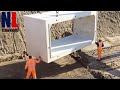 Amazing Giant Construction Site Building Process With Modern Machines And Skillful Workers