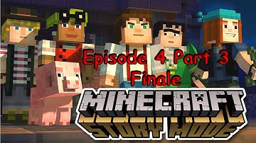 Minecraft Story Mode Episode 4 Part 3 Finale Walkthrough Guide Gameplay