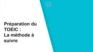 Comment Se Préparer Au Toeic