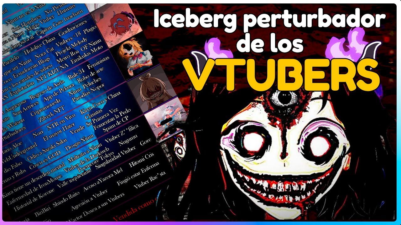 EL PERTURBADOR ICEBERG DE LOS VTUBERS [2023]