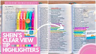 Most Affordable Retractable Highlighters: Pen + Gear #stationery #highlighter #biblejournaling