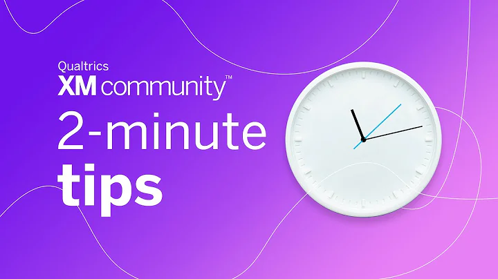 2-Minute Tips: Customizing the End of Survey Experience
