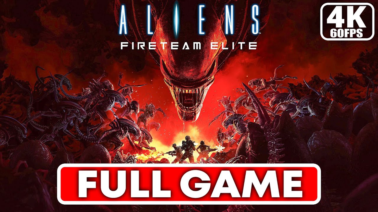 ALIEN FIRETEAM ELITE Gameplay Walkthrough FULL GAME (4K/60FPS PC) - No ...