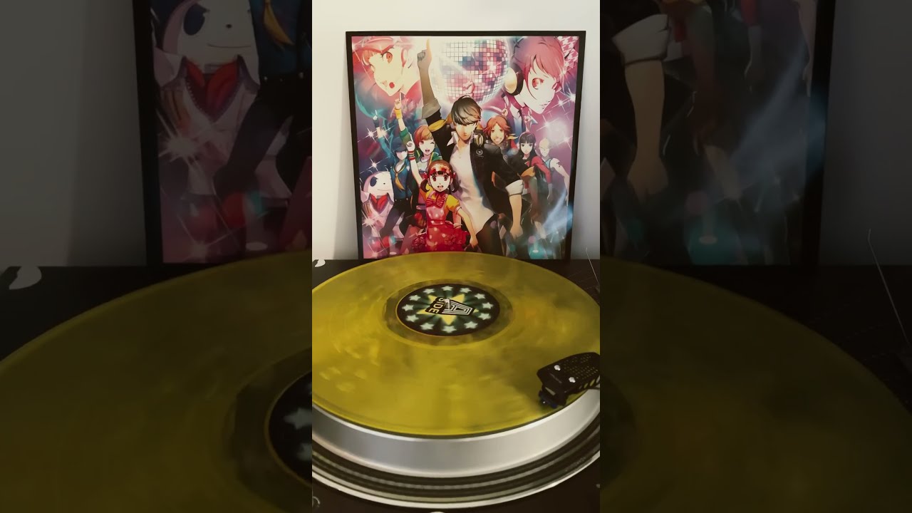 Listening to the Persona 4: Dancing All Night OST Vinyl