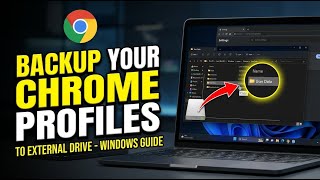 How to backup Chrome profiles to an external drive on Windows - Detailed Guide