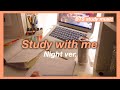 ARMY STUDY WITH ME 💜| BTS PIANO MUSIC | 1.5 hours  night ver. (Quarantine, real time, Exam prep.)