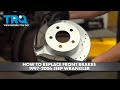 How to Replace Front Brakes 1997-2006 Jeep Wrangler