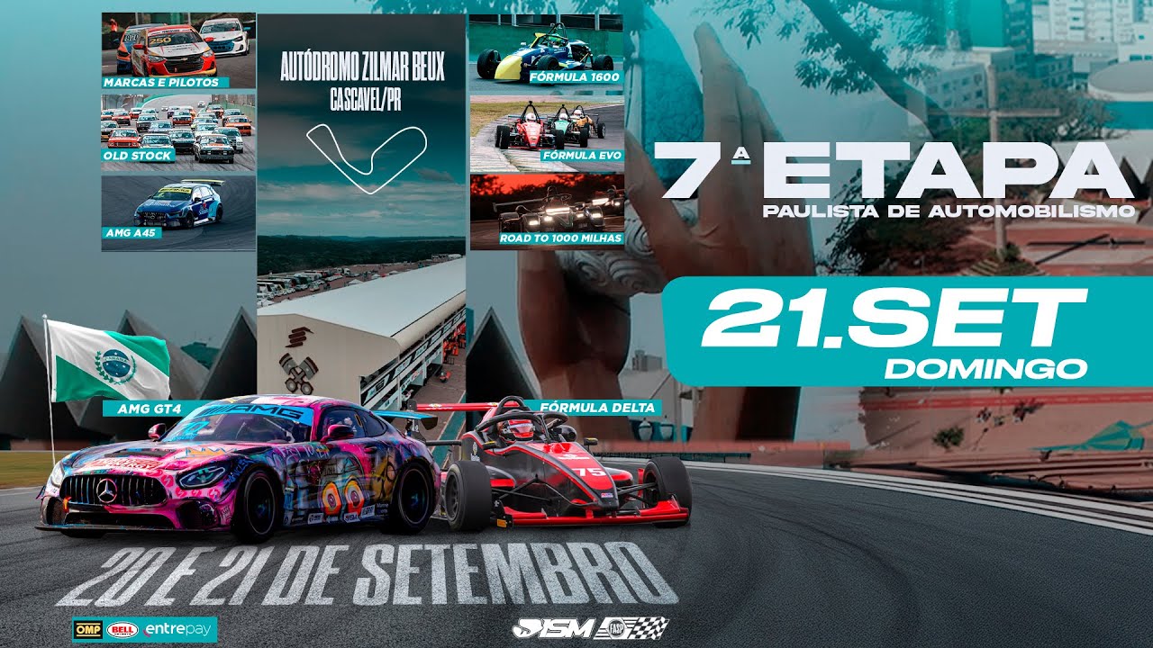 7ª ETAPA do Paulista de Automobilismo 2025 - Autódromo Zilmar Beux Cascavel/PR (DOM - 21/09/2025)