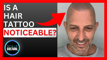 Is Scalp Micropigmentation Noticeable?