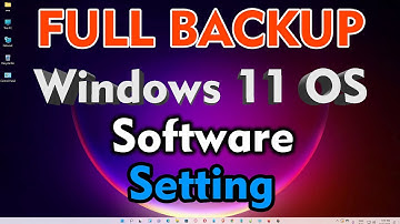 How to Backup Windows 11 OS | Full Recovery & Restore Setup Without Losing Any Data