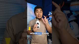 cctv tanpa kabel 2 lensa pantau pakai hp aja.  #cctv #minicamera #cctvfootage