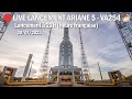 Lancement Ariane 5 ECA VA254- Eutelsat &amp; Star One - Commenté [FR] - Lancement 23H