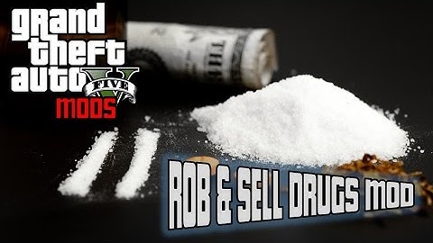 ROB AND SELL DRUGS | GTA V Mod Showcase (PC)
