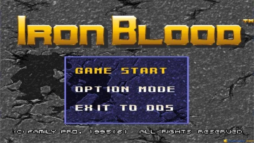 Image result for Iron Blood (1996) PC