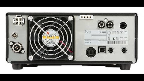 IC7300 Basic operating part II