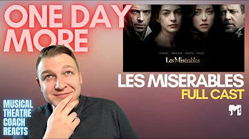 LES MISERABLES | ONE DAY MORE | Musical Theatre Coach Reacts