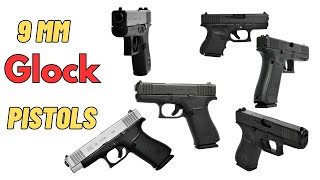 Glock 9mm pistols - best 9mm pistols available.
