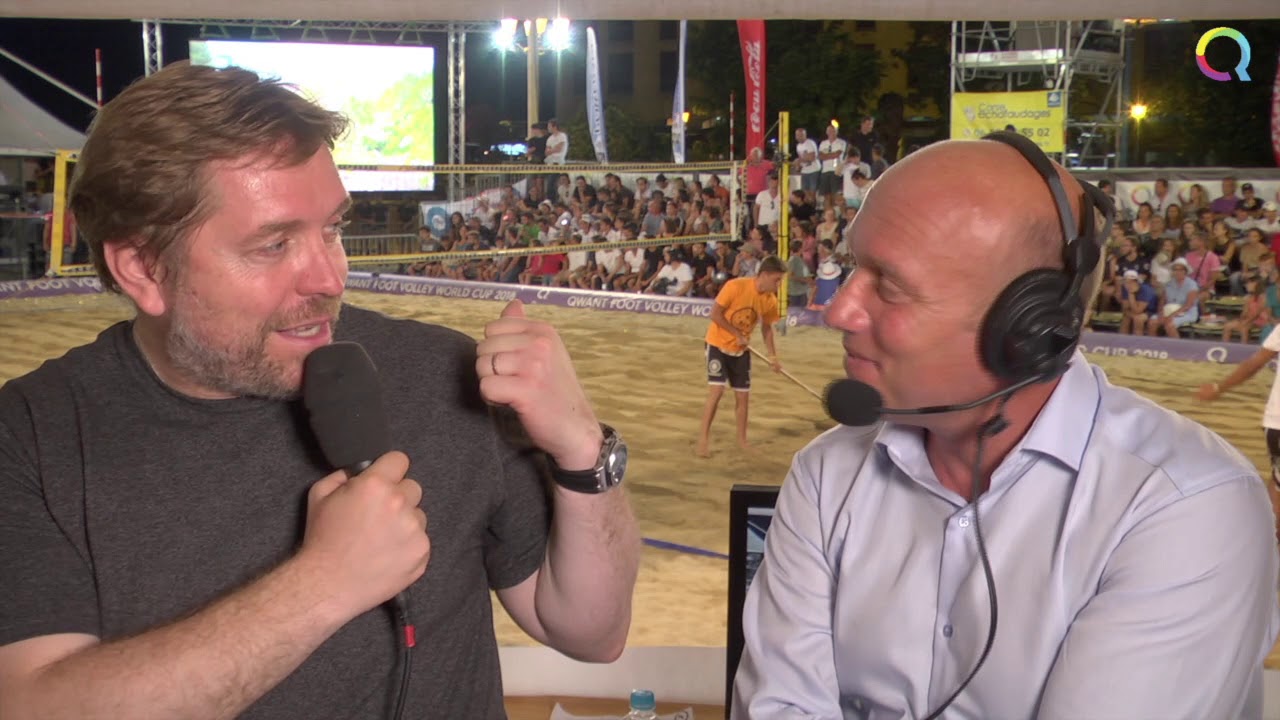 QWANT foot Volley Word cup 2018 - ERIC LEANDRI - Président QWANT