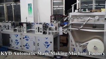 Fully Automatic Inside Ear Loop Medical Mask Making Machine