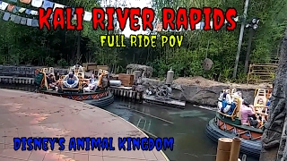 Kali River Rapids POV at Disneys Animal Kingdom