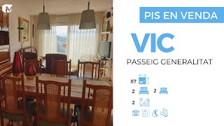 Vic - Pis En Venda Pg. Generalitat Immoble Adaptat I Reformat