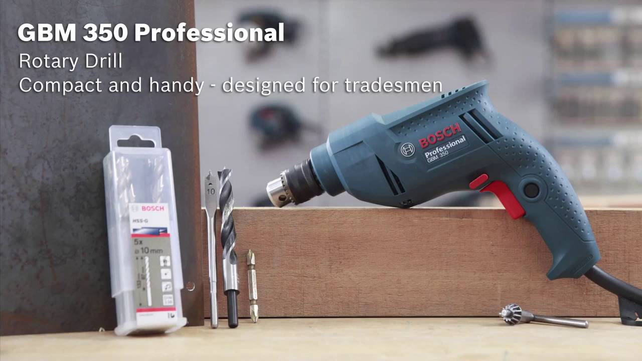 Bosch GBM 350 Rotary Drill (Contractor's Choice)
