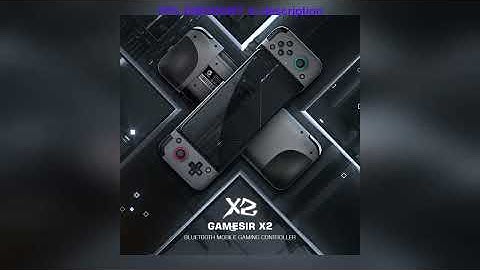 A must-have product! GameSir X2 Cellphone Gamepad Game Controller Joystick for Cloud Gaming Xbox G