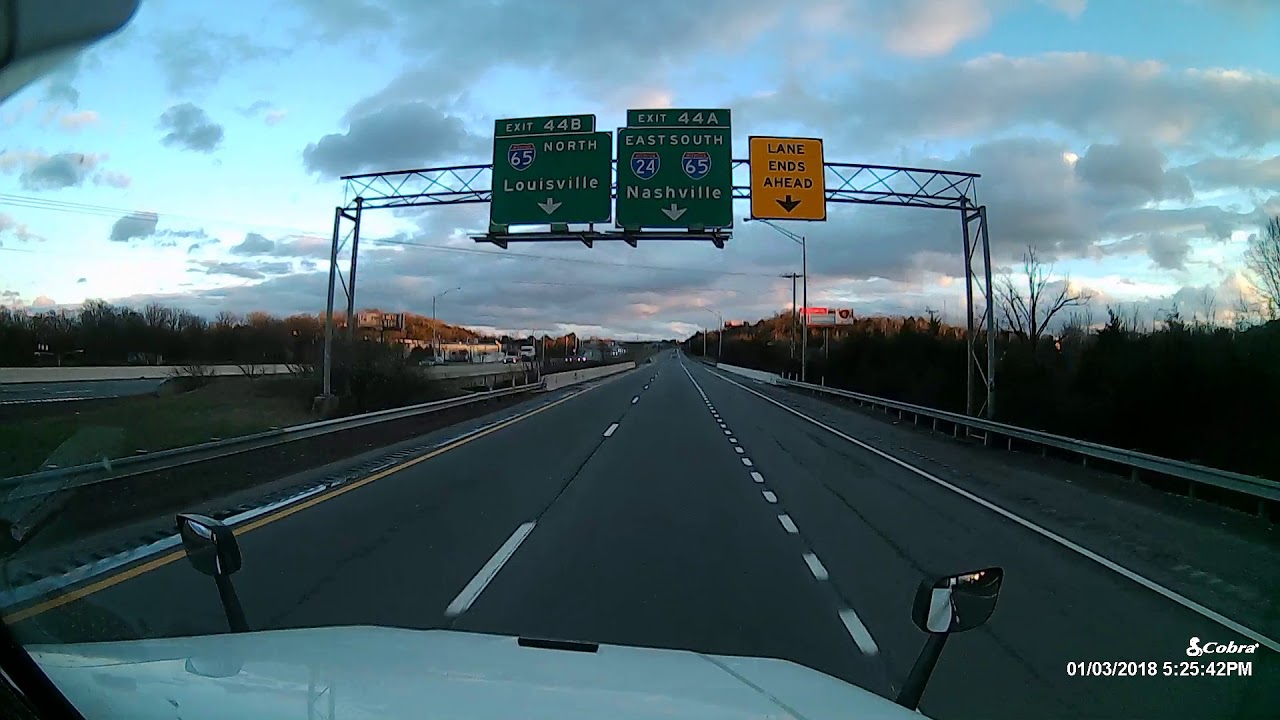 Head-on collision I-24 Nashville,TN - YouTube