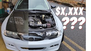 How Much My LS Swapped Wide Body E46 COST? (so far lol)