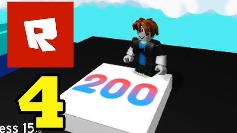 ROBLOX - Made it to 200!!! - Part 4 [MEGA FUN OBBY] Android