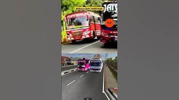 REEL VS REAL IN KERALA TRAFFIC BUSSID । #shortsfeed #bussid #kerala