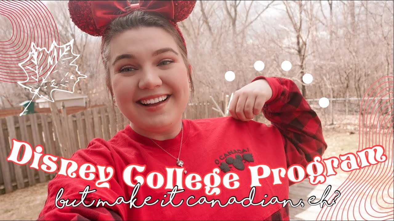 The *Canadian* Disney College Program is FINALLY Back! ✨ this is not a drill!!!  *emotional*
