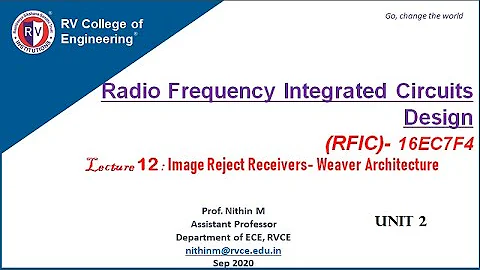 RFIC Unit 2 Lecture 12