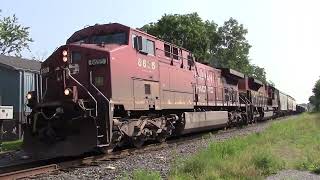 CPKC Trains 134 and 231 at Maitland St ft. KCS 4009 | 08.14.26