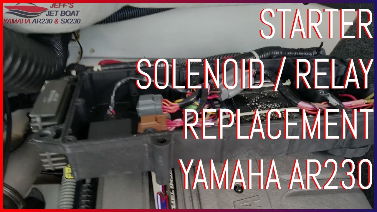 Starter Solenoid Relay For Yamaha Jetski Fx Cruiser Ho SHO 