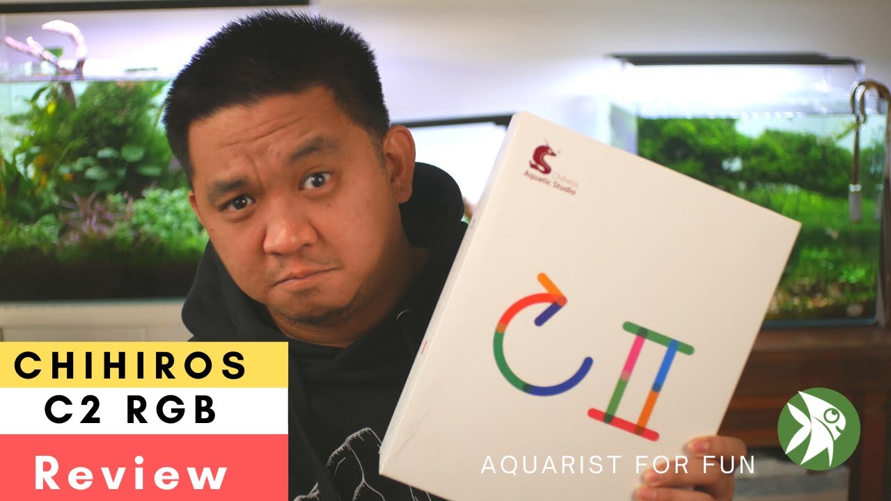 CHIHIROS C2 RGB REVIEW - Best Lights for NANO tanks‬