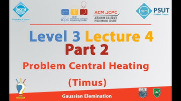Problem Central Heating - Timus 1042 | Level 3 Lecture 4 Part 2 - JCPC Summer Training 2018