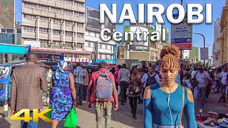 Nairobi Centre is Full of People - You Are Not Ready For it!【4K - 60fps】🇰🇪