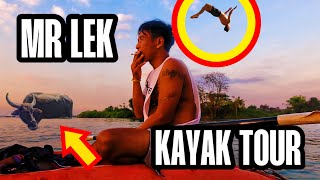 KAYAK TOUR AND DINNER WITH MR LEK🇱🇦 (LAOS)