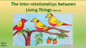 The Inter-relationships Between Living Things Part-2 Std 4 EVS 1