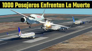 Colisión de 5 aviones en la pista de aterrizaje | La peor pesadilla