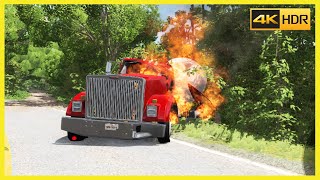 Realistic High Speed Crashes #28 - BeamNG Drive